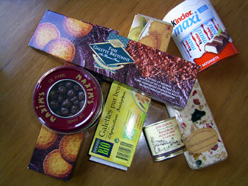 French biscuits and other goodies