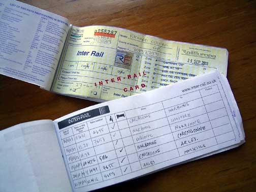 Inter-Rail cards