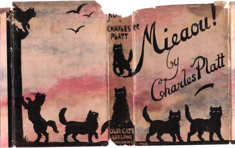Dust cover of "Mieaou!" by Charles Platt (1934)