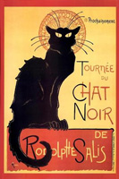 Tournee du Chat Noir by Theophile Steinlen